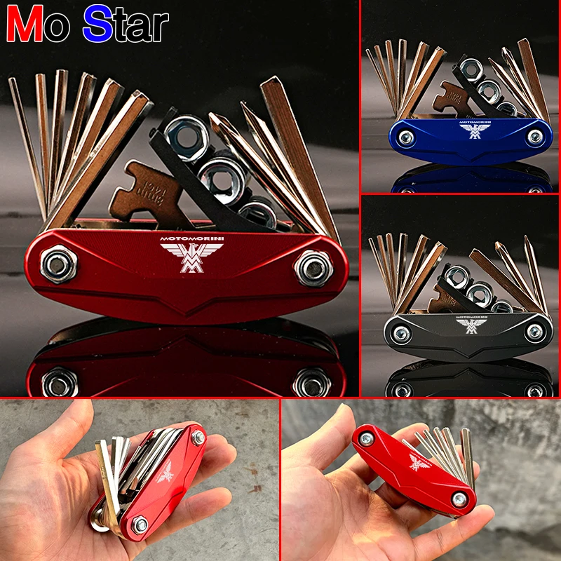 Herramienta multifunción para motocicleta, juego de destornilladores de reparación portátiles para Moto Morini x-cape X Cape 650 XCape 650X, accesorios de herramientas