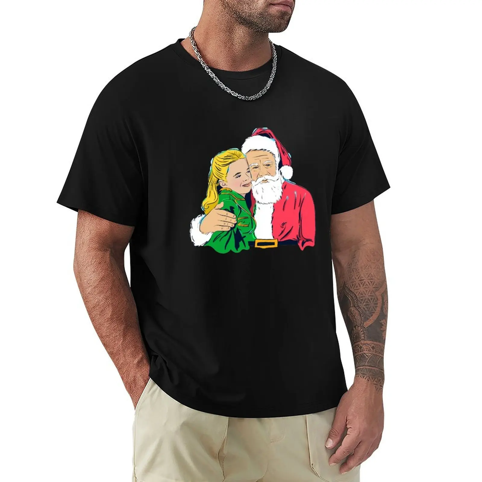 Miracle on 34th Street 4 T-Shirt Breathable Basic Cotton T-Shirt