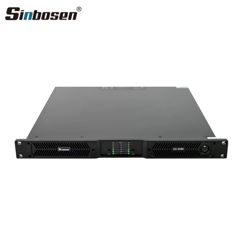 Nippon Chemi-con Capacitor 4 Channel 2 Ohms Stable Digital Class d Power Amplifier 5000 Watts