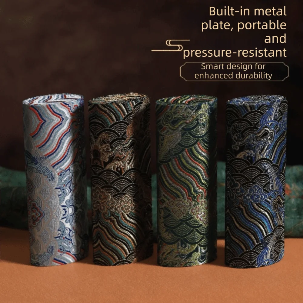 

Portable Chinese Style Glasses Case Hard Shell Anti-pressure Eyeglass Box Lightweight Sunglasses Storage Box Glasses Accessories