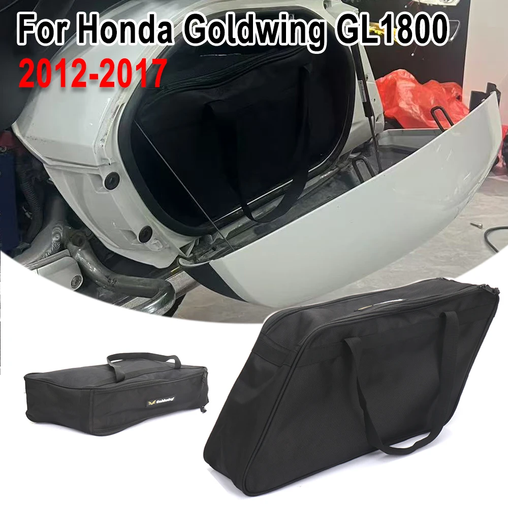 

New Accessories For Honda Goldwing GL1800 2012 - 2017 Gold wing GL 1800 Motorcycle Side Luggage Bags Black Inner Bags