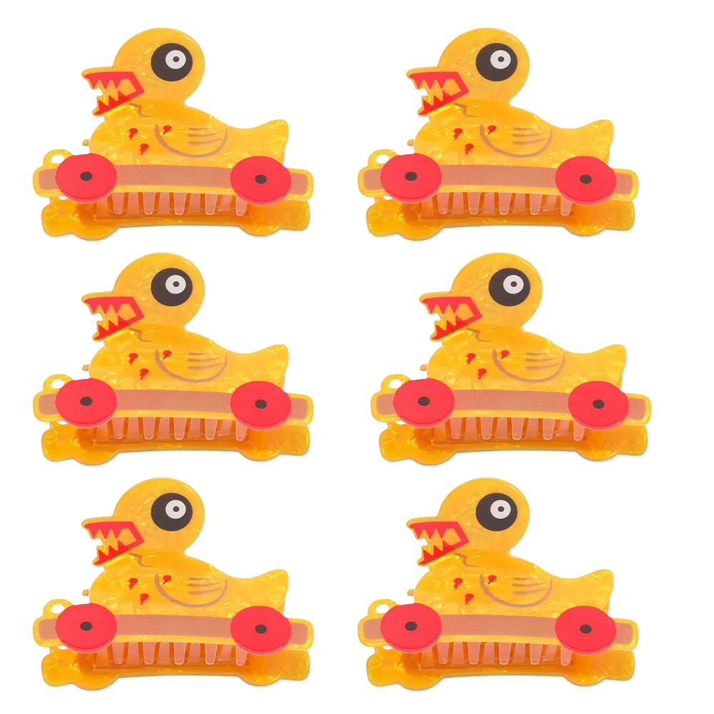 

6PCS Disney animated film "The Nightmare Before Christmas" cartoon character The Nightmare Before Christmas duck hair claw clips