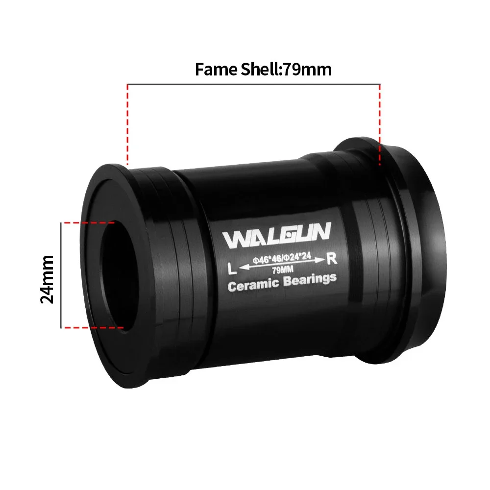 Walgun Ceramic Bearing Bottom Brackets,22mm 24mm Axis BB,for Shimano Sram GXP Crankset,for Cervelo Bike Frame,Bicycle Parts