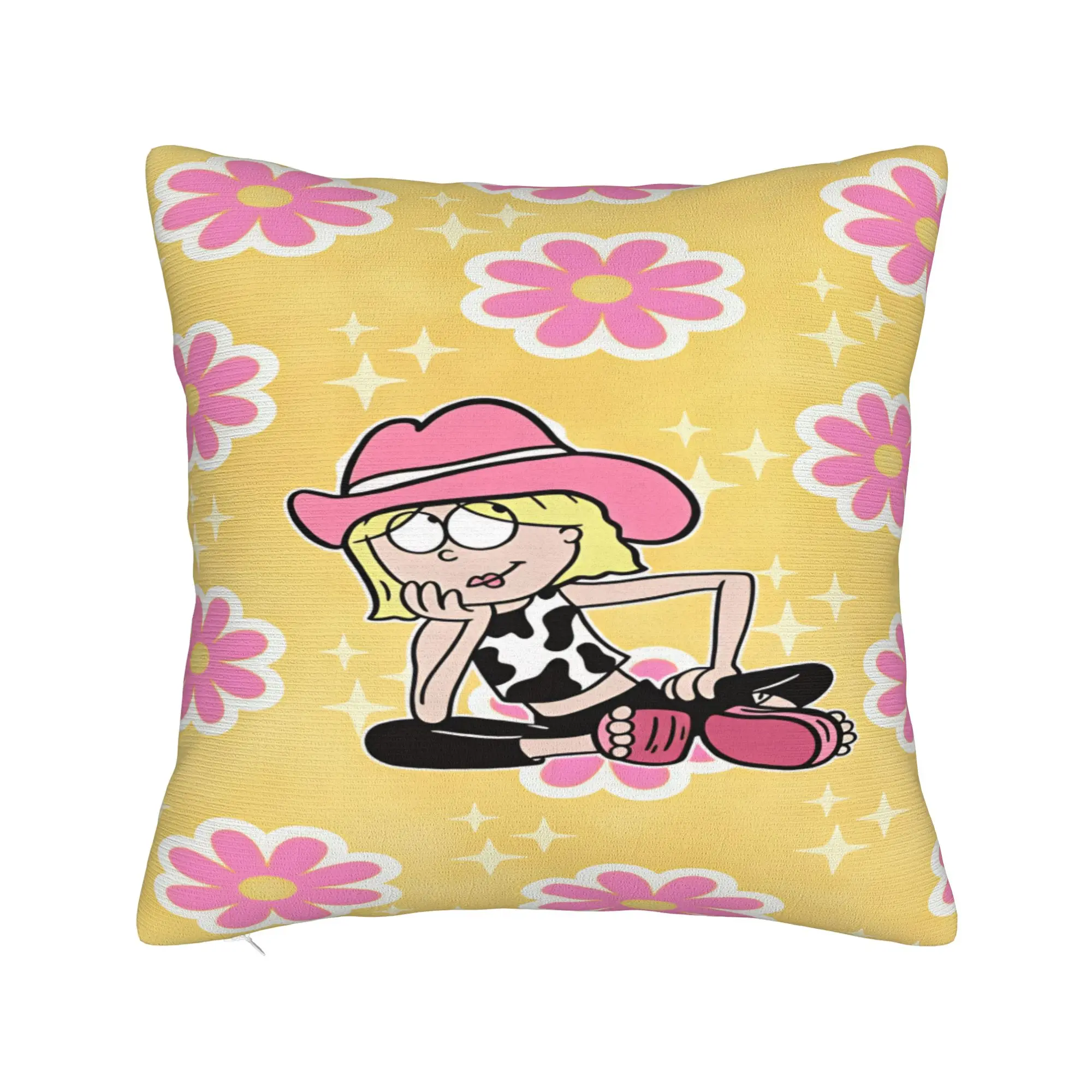 Lizzies Cartoon McGuires Pillow Case  Comfy Pillow Cover Morden Pillowcases For Sofa Home Decor