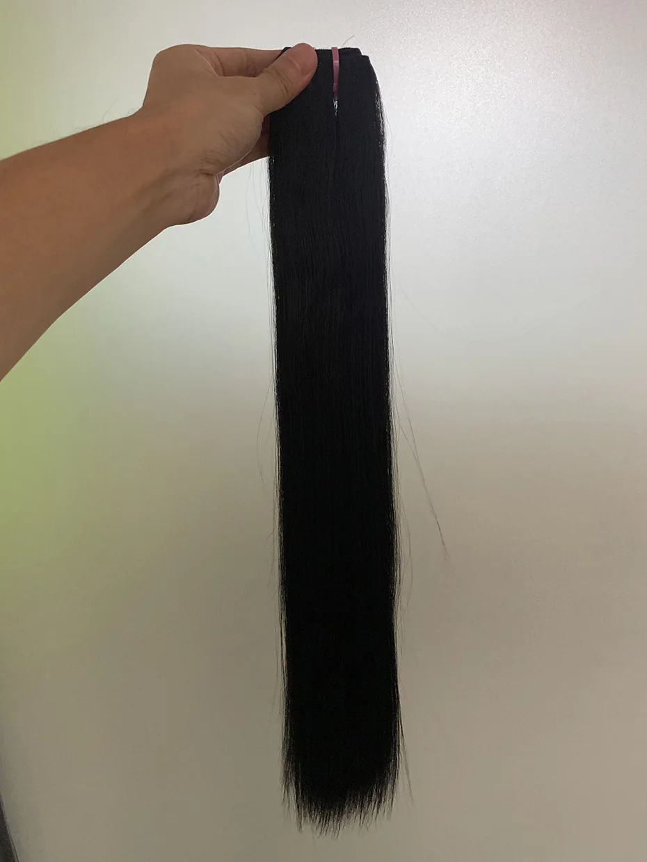 الخام الفيتنامية مزدوجة تعادل 100% حزم الشعر البشري العظام مستقيم 15A نسج على شكل شعر إنسان حزمة لحمة أسود طبيعي 18 20 22 بوصة