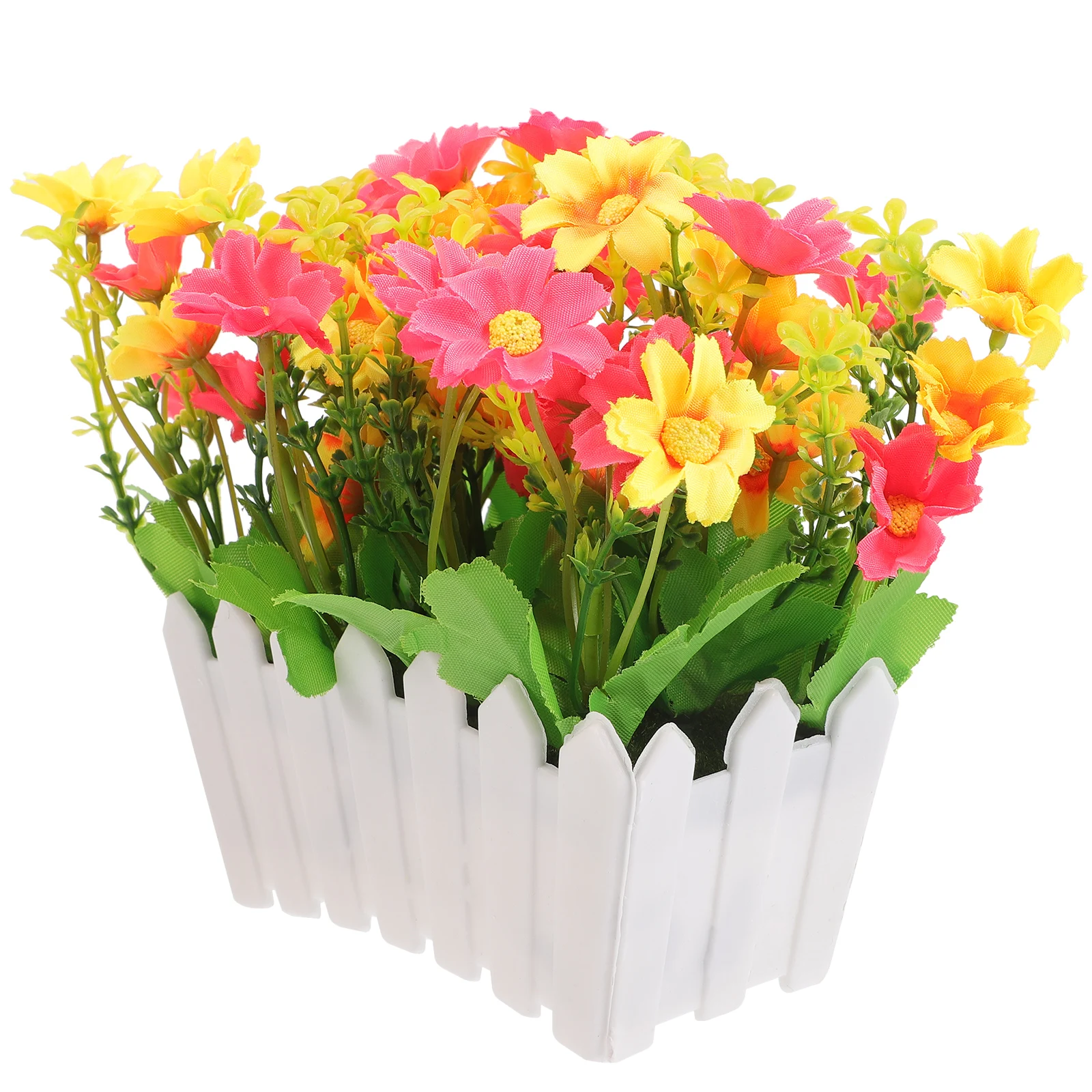 

Artificial Suit Bright Color Lifelike Shape Decorations Faux Plant Plastic Bonsai Simulation Flower Office Room Desk Coffee