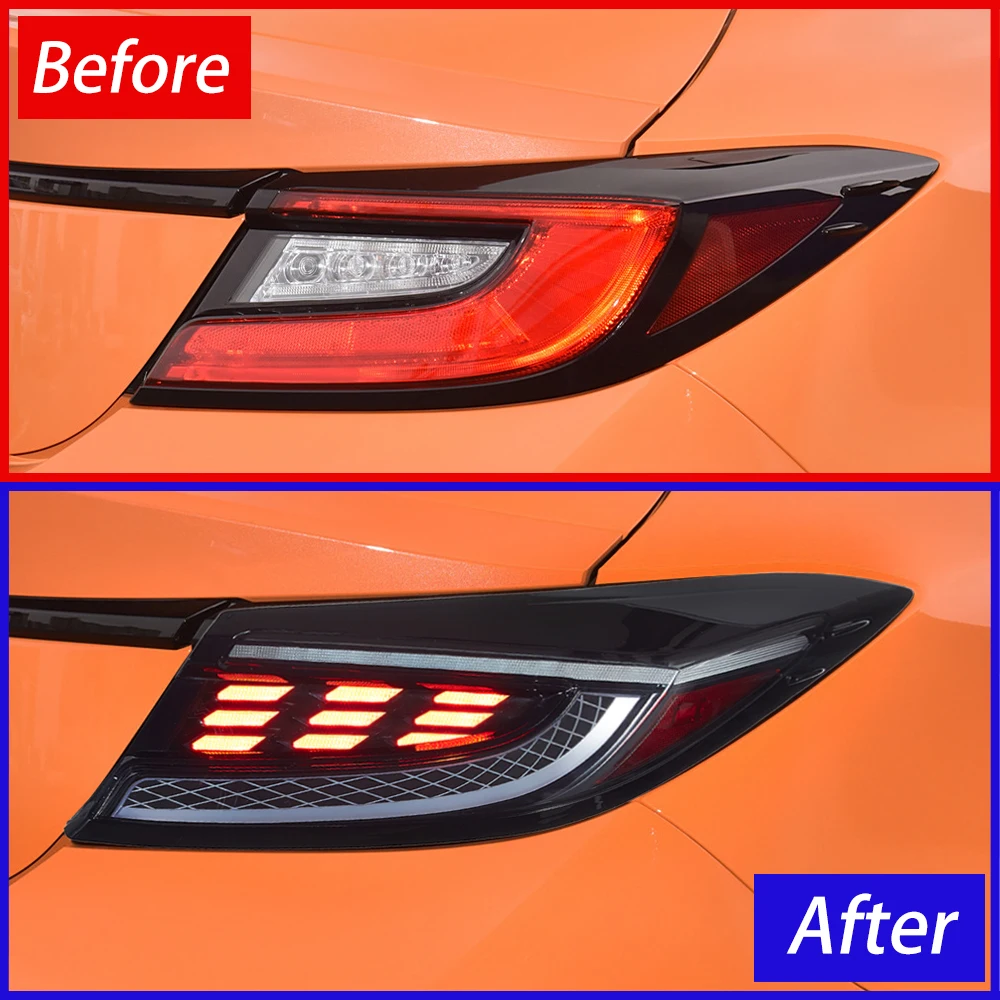 86 GR86 スバルBRZ 2021-2024用 LEDオートアップグレード オールニュー デザイン ダイナミックテールライトアクセサリー 車テールライトアセンブリ