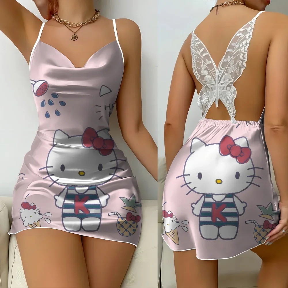 

Night Wear Woman Sexy Lingerie for Women Push Up Sleepwear Women's Nightgowns for Sleeping Home Dress Female Underwear 2024 New