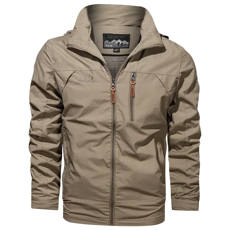 Cazadora táctica impermeable transpirable – Talla grande hombre - imagen 4