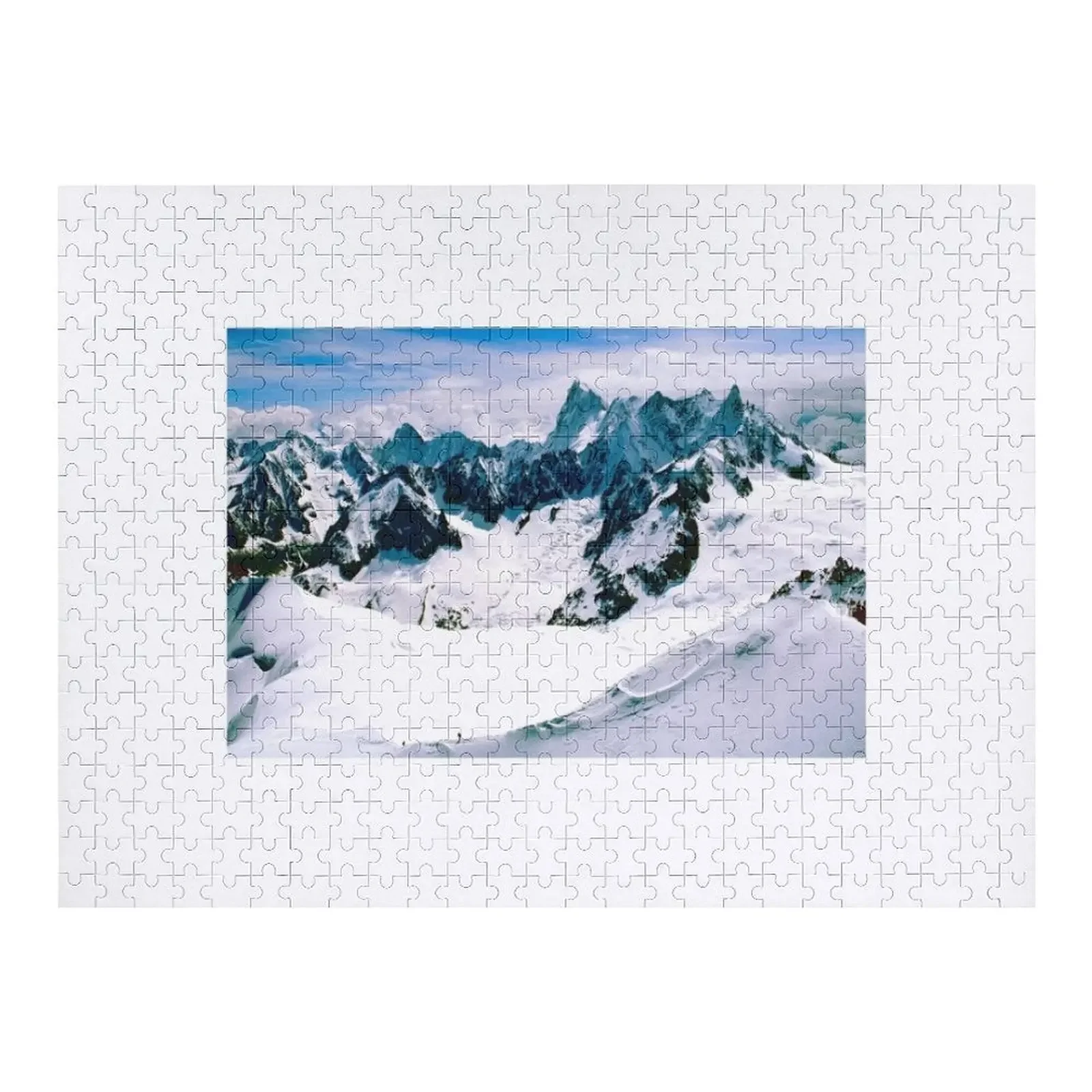 

Шамони Aiguille du Midi Mont Blanc Альпы Франция Пазл Фото Аниме Пазл