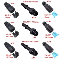 1/2Pcs Quick Connect 6AN AN6 Male To 3/8\
