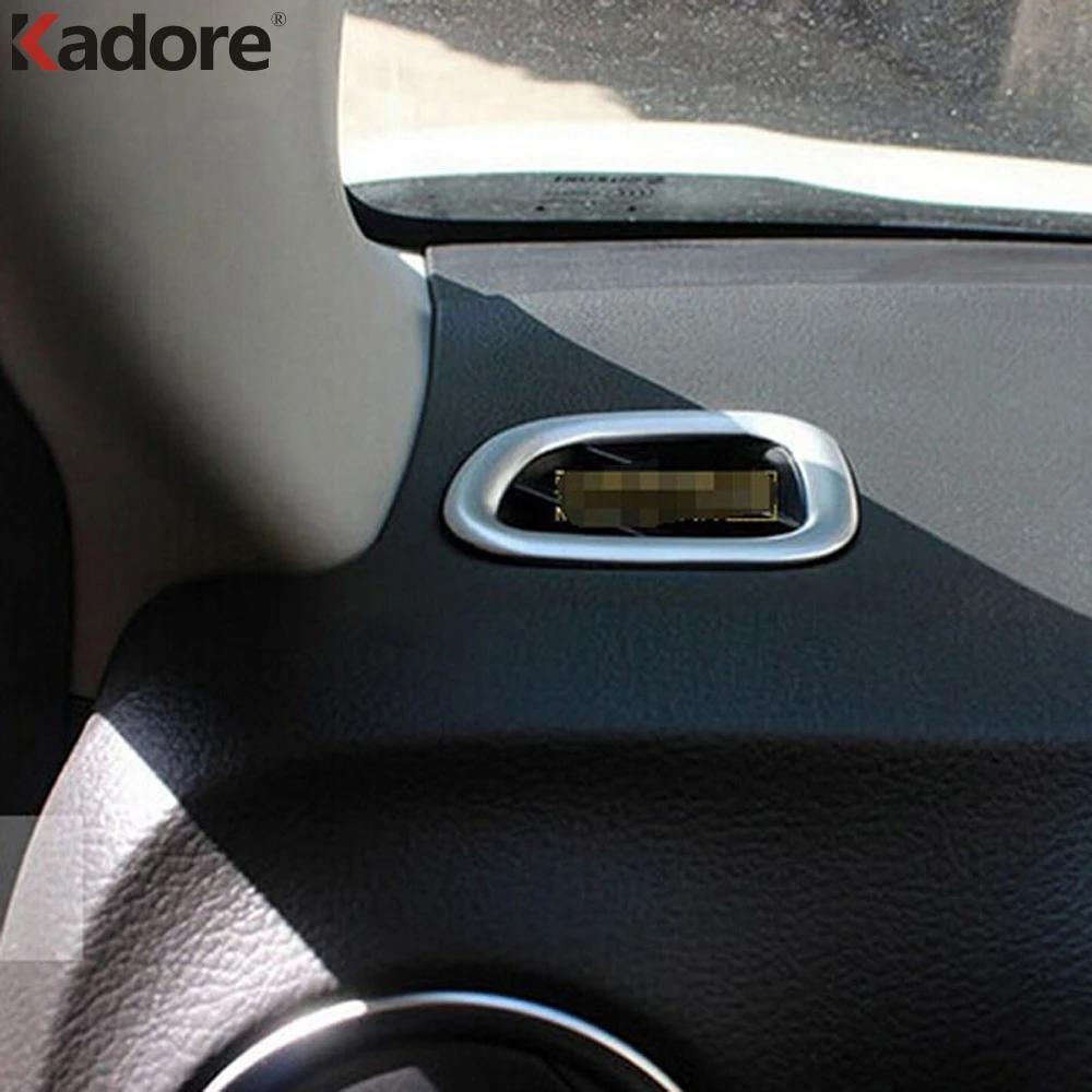 Front Air Conditioning Outlet Vent Cover Trim For Suzuki Vitara Escudo 2015 2016 2017 Sticker Inner Accessories Matte