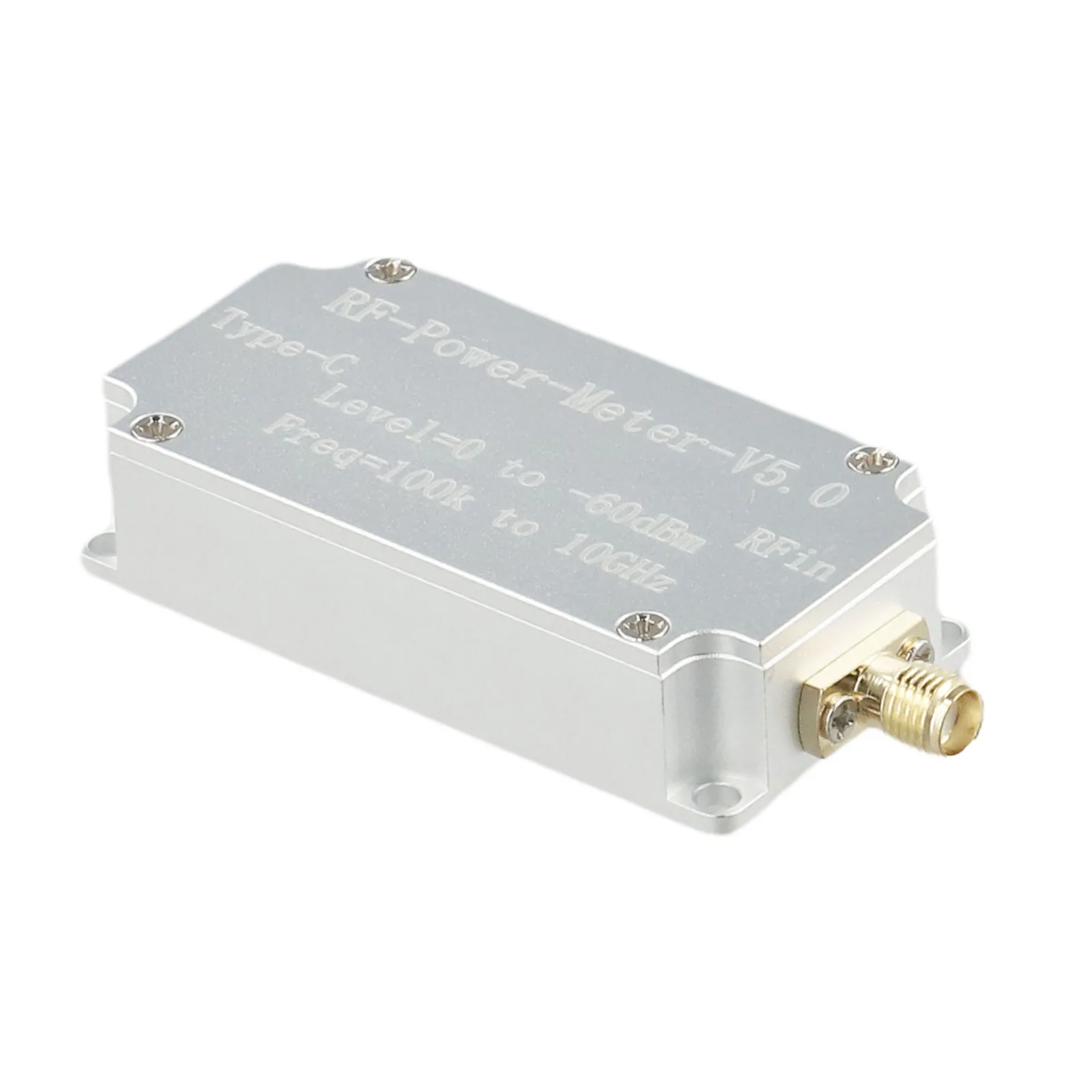 High Performance USB Power Meter Signal Strength Indicator Radio Signal Tester USB RF Power Meter Aluminum Alloy Construction