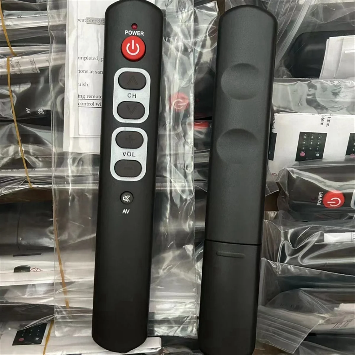 Smart Learning Remote Control TV Remote Control 6 Large Buttons for TV, Set-Top Box, DVD, VCR