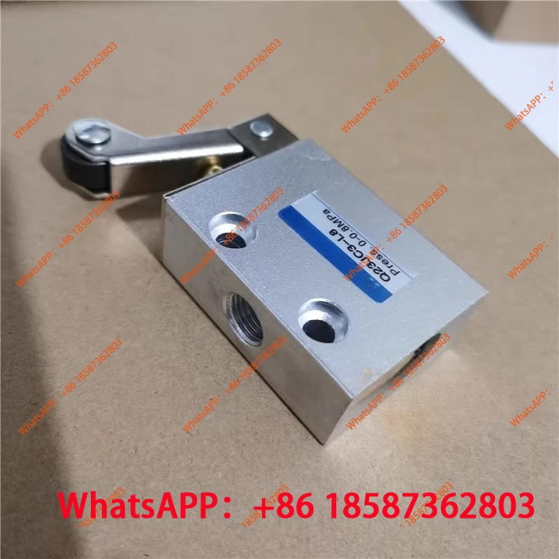 ورقة كأس آلة الأسطوانة نوع صمام ميكانيكي Q23JC3-L8 رافعة نوع Q23JC3-L6 آلة صمام التحكم اثنين موقف المحملة