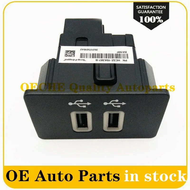 

1PCS for Ford APPLE CARPLAY USB Interface Module - Sync 3 Dual Port Only 2016+ HC3Z-19A387-E HC3Z-19A387-B HU5T-14F014-AB