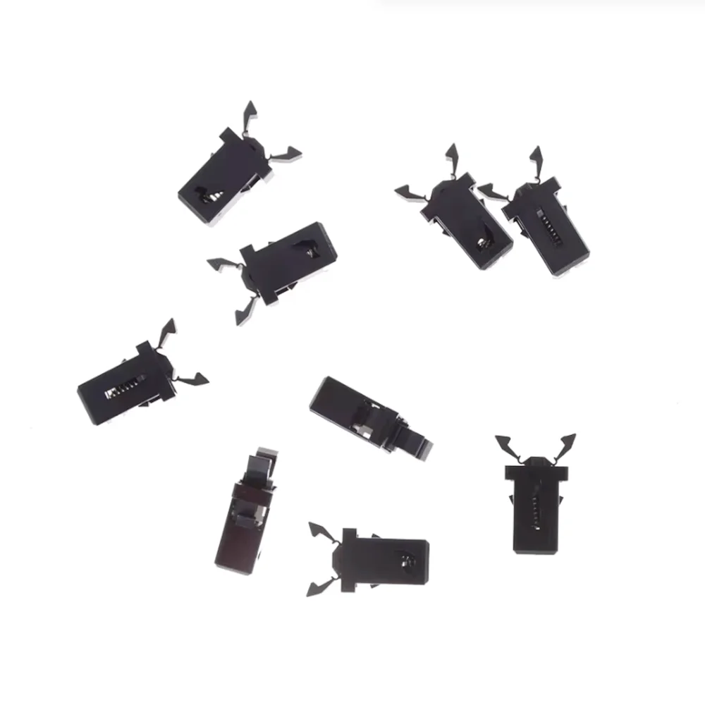 100PCS Black Small Door Lock Switch Lock For MS Air Conditioner Set Top Box TV EVD DVD Door Cover PR-001
