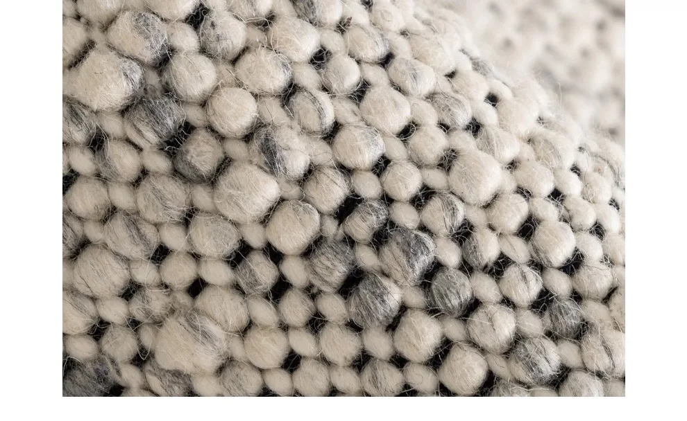 Handmade wool medieval carpet living room bedroom light luxury premium bedroom glue-free solid color floor mat
