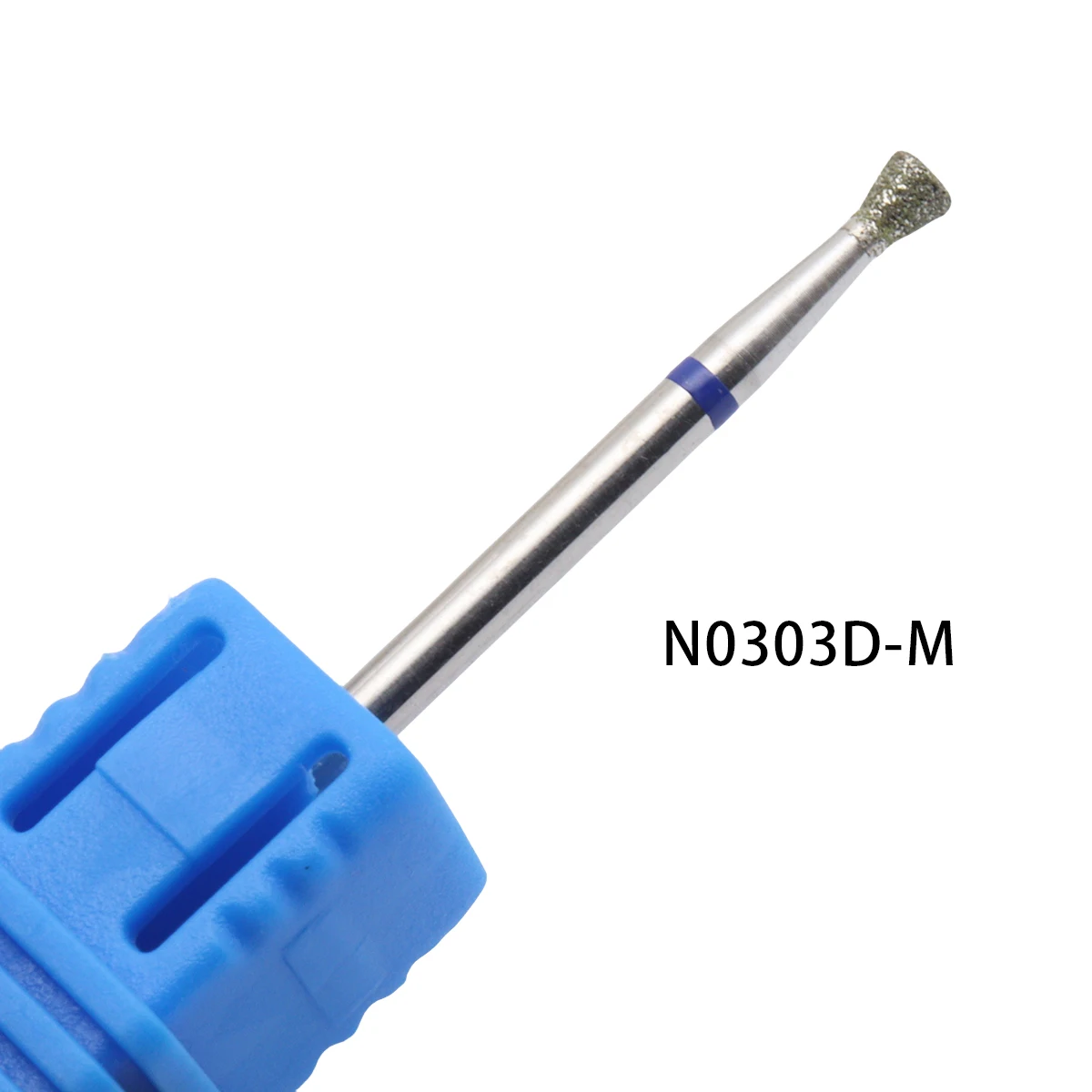 Inverted Cone Diamond Nail Drill Bit Rotary Burr Cuticle Clean 3/32