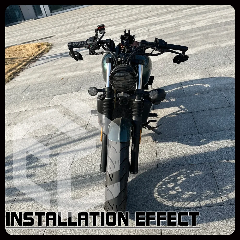 Motorcycle Bar End Mirrors for Bonneville Bobber  Speedmaster T100 T120 Speed Twin Scrambler Trident 660 Street Triple765 1200
