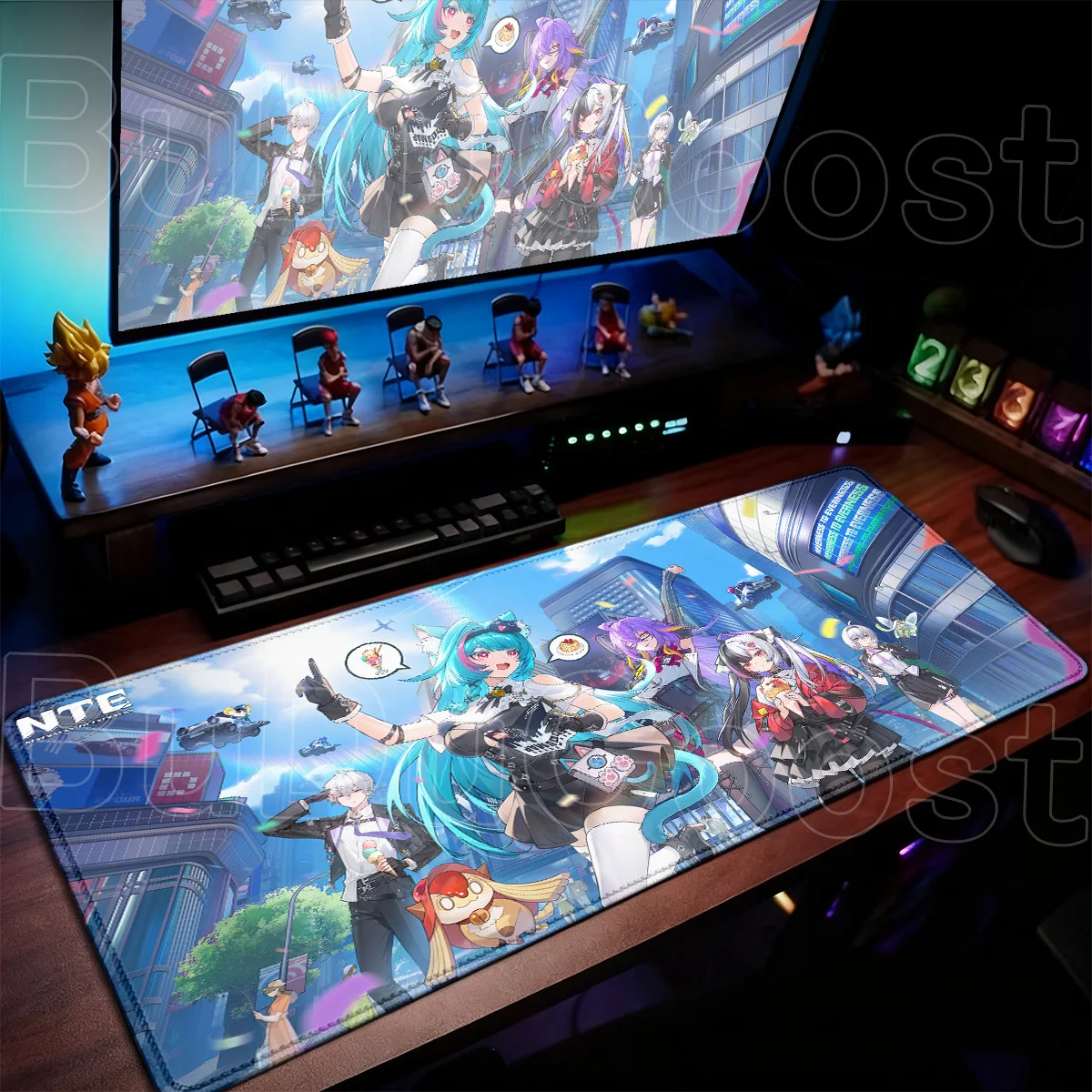 Computer HD-Druck Gummi E-Sport Gaming Desktop-Matten 2026 Neu Heißer Verkauf Neverness to Everness Lacrimosa NTE Mauspad Niedliches Mädchen-Design – Detail 15