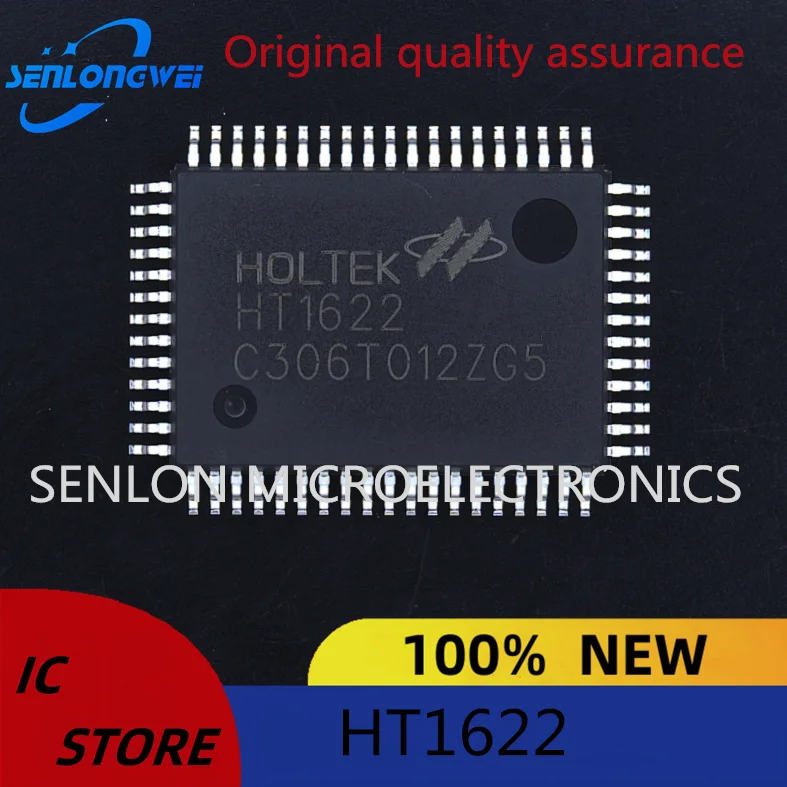 New Original LCD liquid crystal display driver chip IC HT1622 QFP64 in Stock