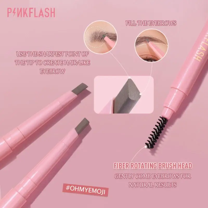 Automatic Eyebrow Pencil Lasting 8 Hours Pigmented Easy Blend Soft Cruelty-free Eyebrow Makeup