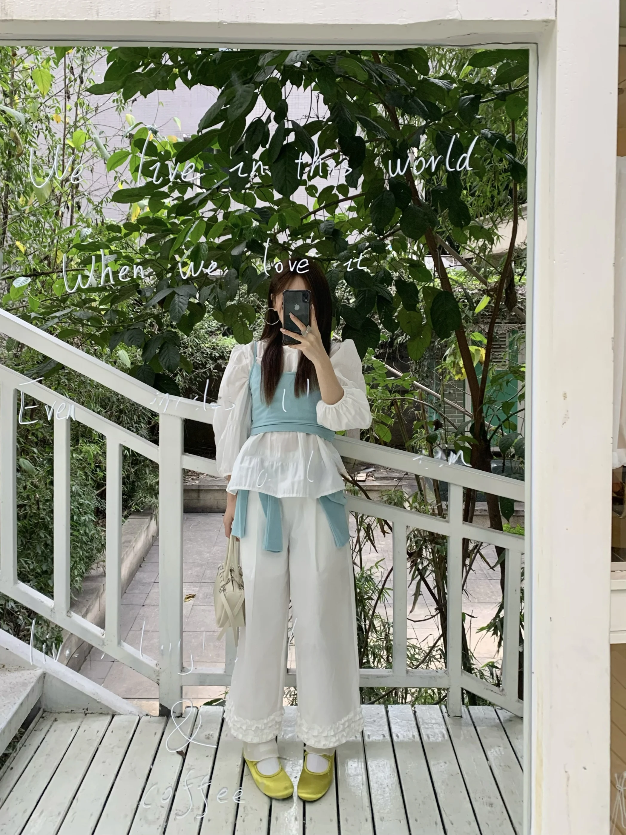 

Брюки Damei с двойным слоем рюшей, широкие, свободного кроя, белые, повседневные, для ранней весны, модные, женские, 100% хлопок