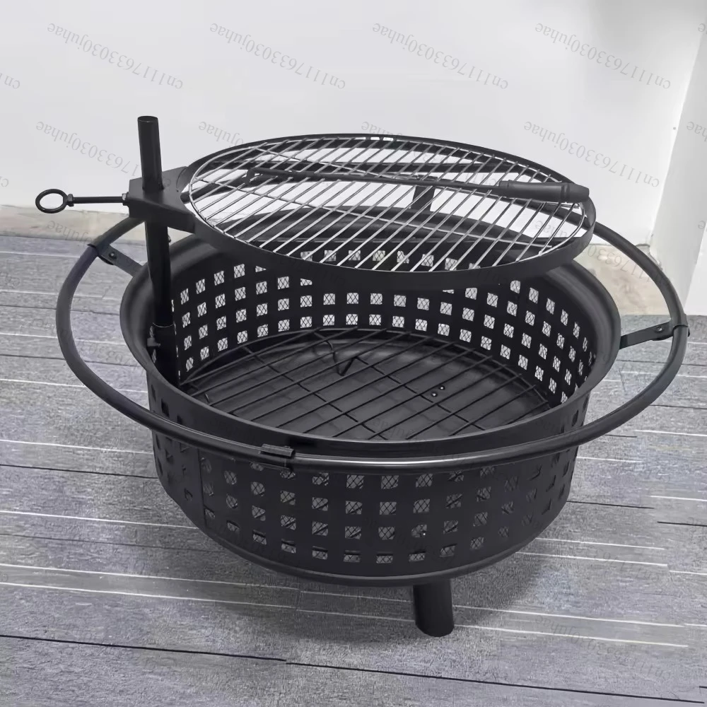 Charcoal Grills, Fire Pits, Heating Stoves, Barbecue Stoves (or Grills), Fire Stoves (or Heating-and-Cooking Stoves), and BBQ