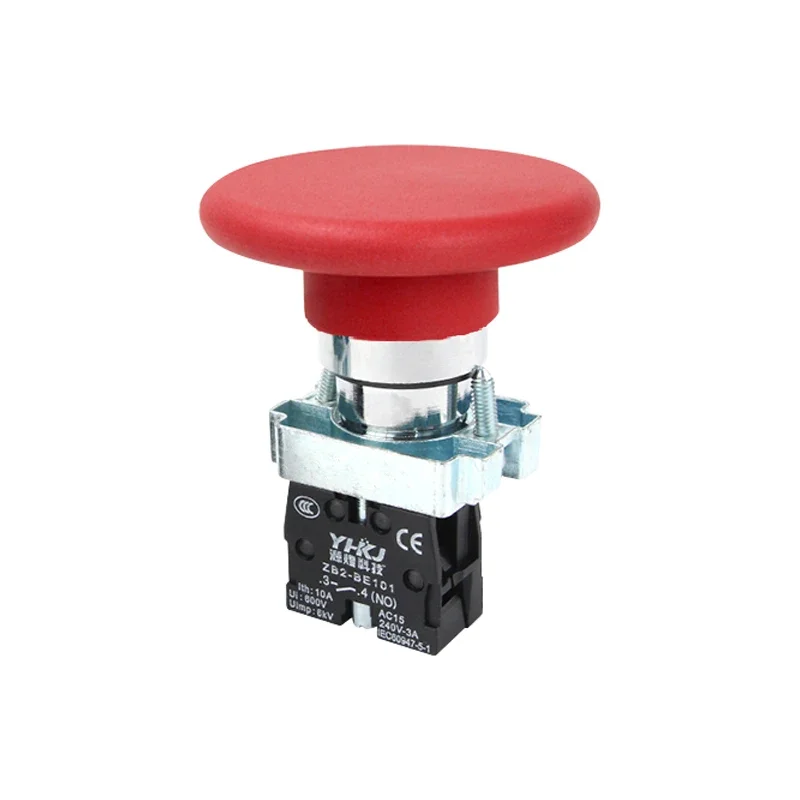 XB2-BC Mushroom Head Push Button Switch Self Resetting Red/green