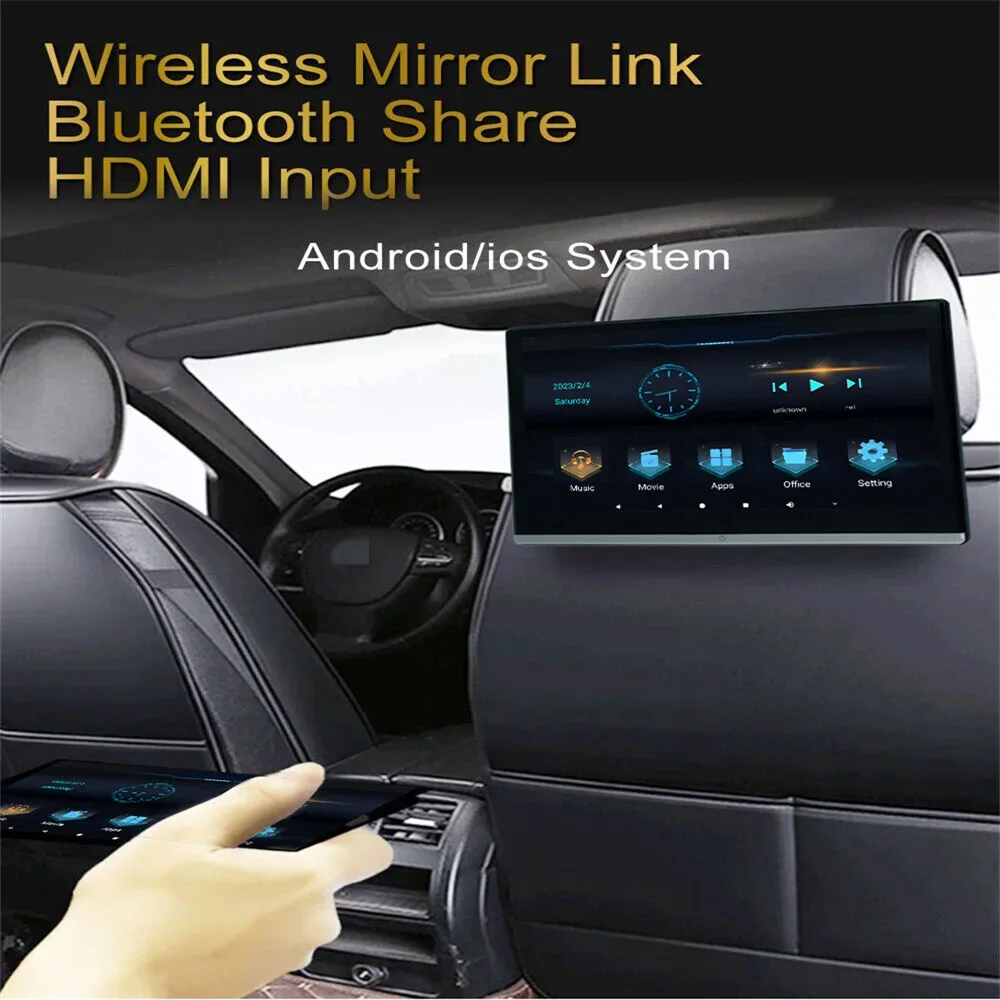 Car Android 11 Headrest Monitor 11.6