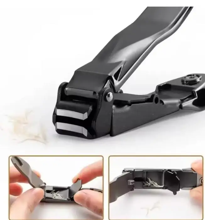 

Кусачки для ногтей с защитой от брызг Cicada, биомиметический инструмент для обрезки ногтей из нержавеющей стали