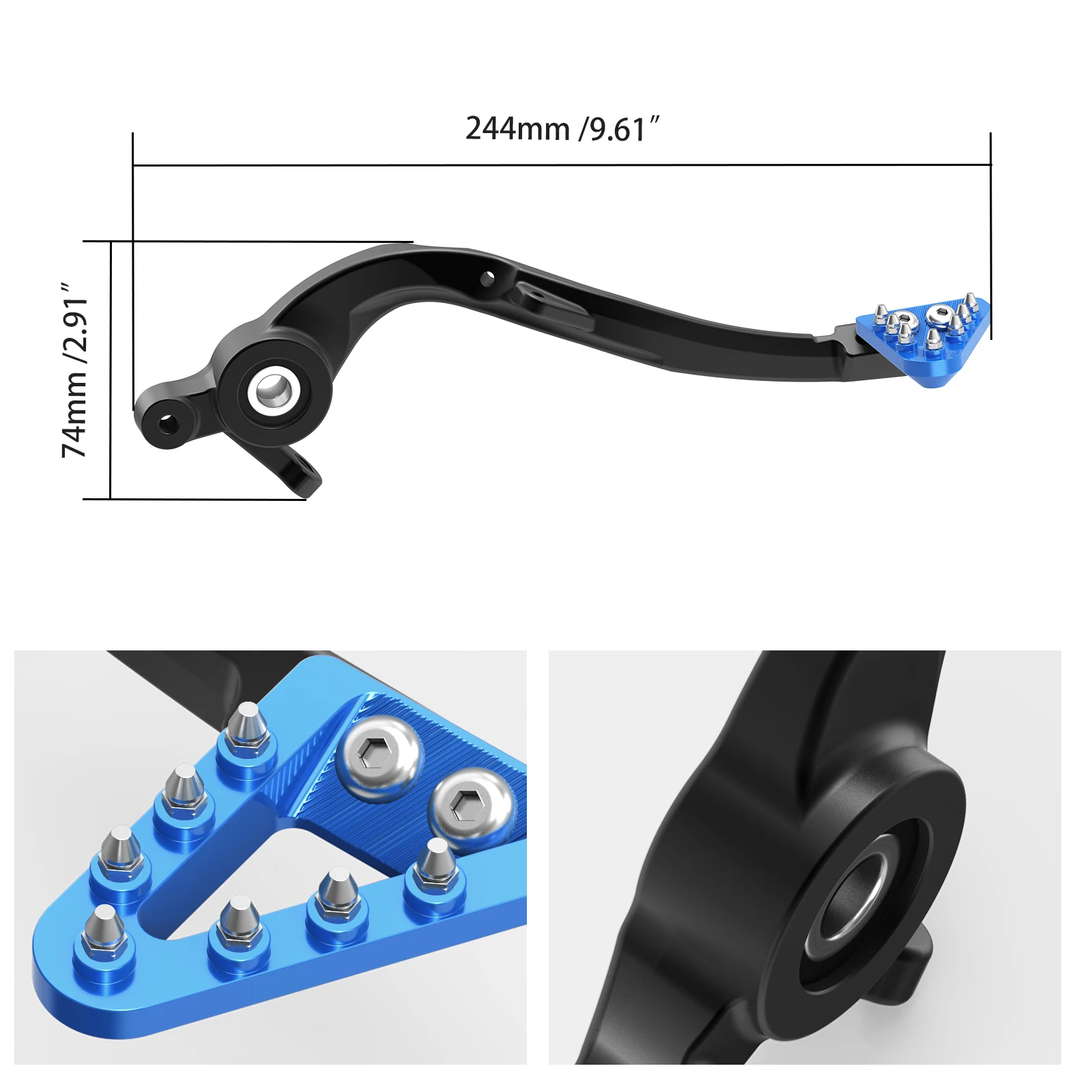 For Husqvarna TE 300 TE 250 2024 TX 300 TC 250 2023-2024 Forged Brake Pedal Lever Shift Lever For KTM EXC 300 For GasGas EC 300 - view 5
