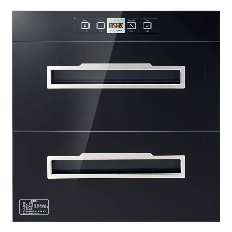 Armadio di disinfezione elettrico 220v Stoviglie di grande capacità per uso domestico incorporato Armadio di disinfezione ad alta temperatura intarsiato Spe