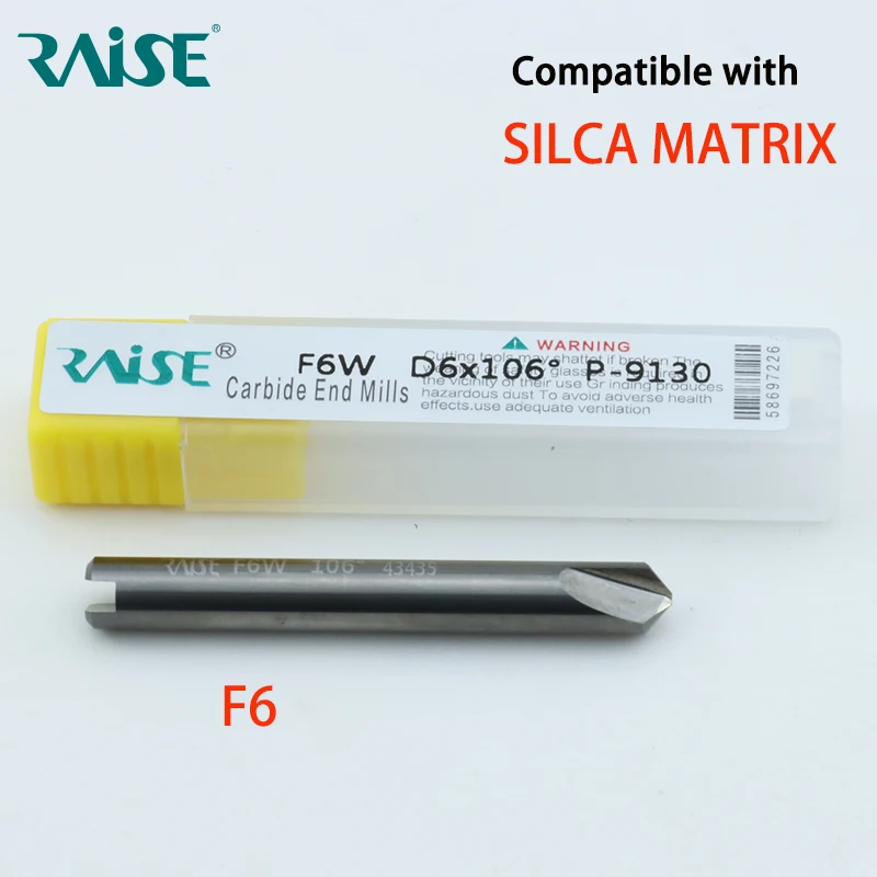 

RAISE F6 Milling Cutter Compatible WIth SILCA Matrix Key Cutting Machine