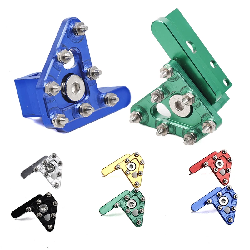 Motorcycle CNC Rear Brake Pedal Folding Brake Terminal Compatible with CR CRF YZ YZF WR RM RMZ KX KXF KLX125-530cc Dirt Bike