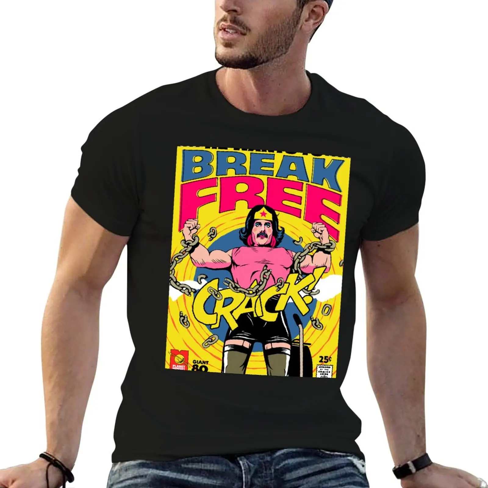 Break T-Shirt rapper graphic tees summer tops shirts graphic tee men