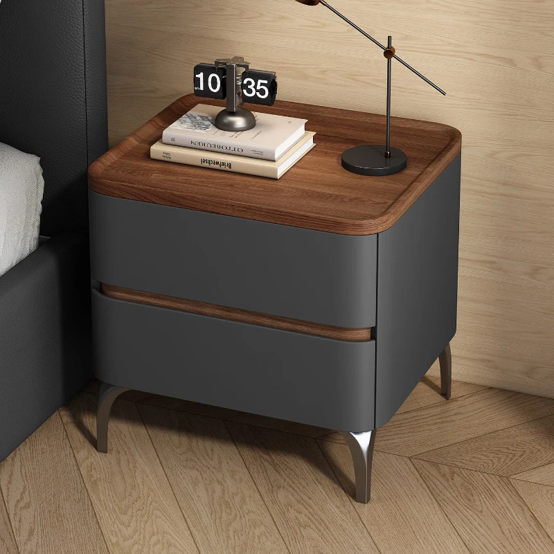 Modern Nordic Nightstand Luxury Display Salon Trendy Nightstand Vintage Storage Table Mesita Bedroom Furniture