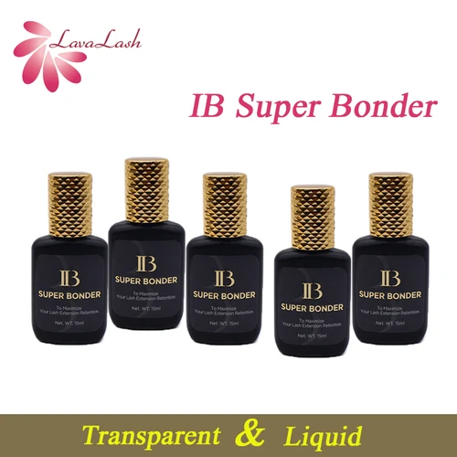 Imagen 2 del producto 15ml IB Super Bonder V2 agente de fijación de curado transparente para extensiones de pestañas imprimación adhesiva herramienta de unión de injerto de pestañas
