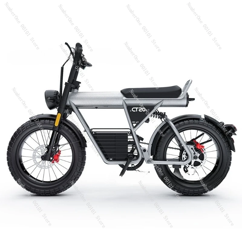 

20-дюймовый 60V1500W внедорожный электрический велосипед горный мотоцикл с толстыми шинами электрический электропривод пляжный автомобиль