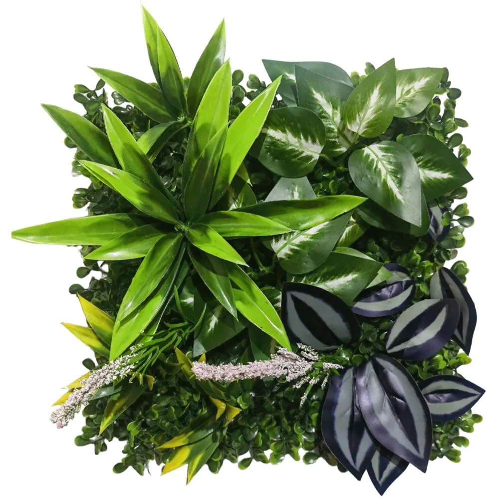 

DIY Artificial Plant Wall Panel Eternal Life Flower Artificial Eucalyptus Carpet Durable Lifelike Artificial Fern Grass