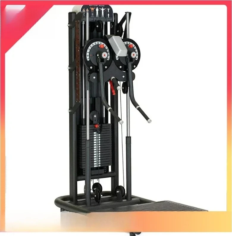 Functional shoulder press arm lateral raise machine gym equipment standing multi flight standing lateral raise machine