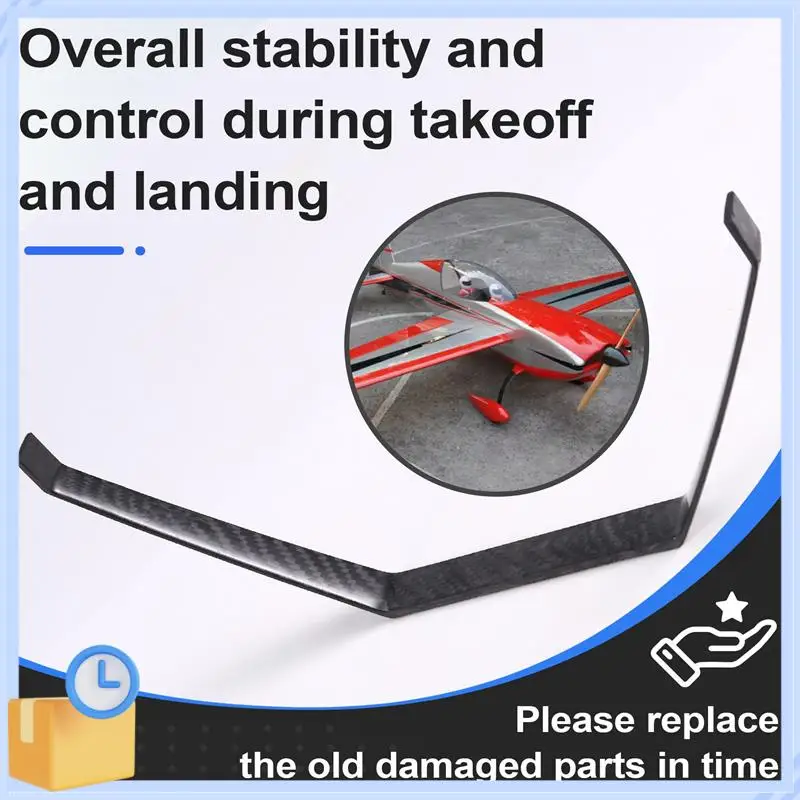 

ABTK-Carbon Fiber Landing Gear Undercarriage Kit For Extra 260 50E RC Electric Airplane Model