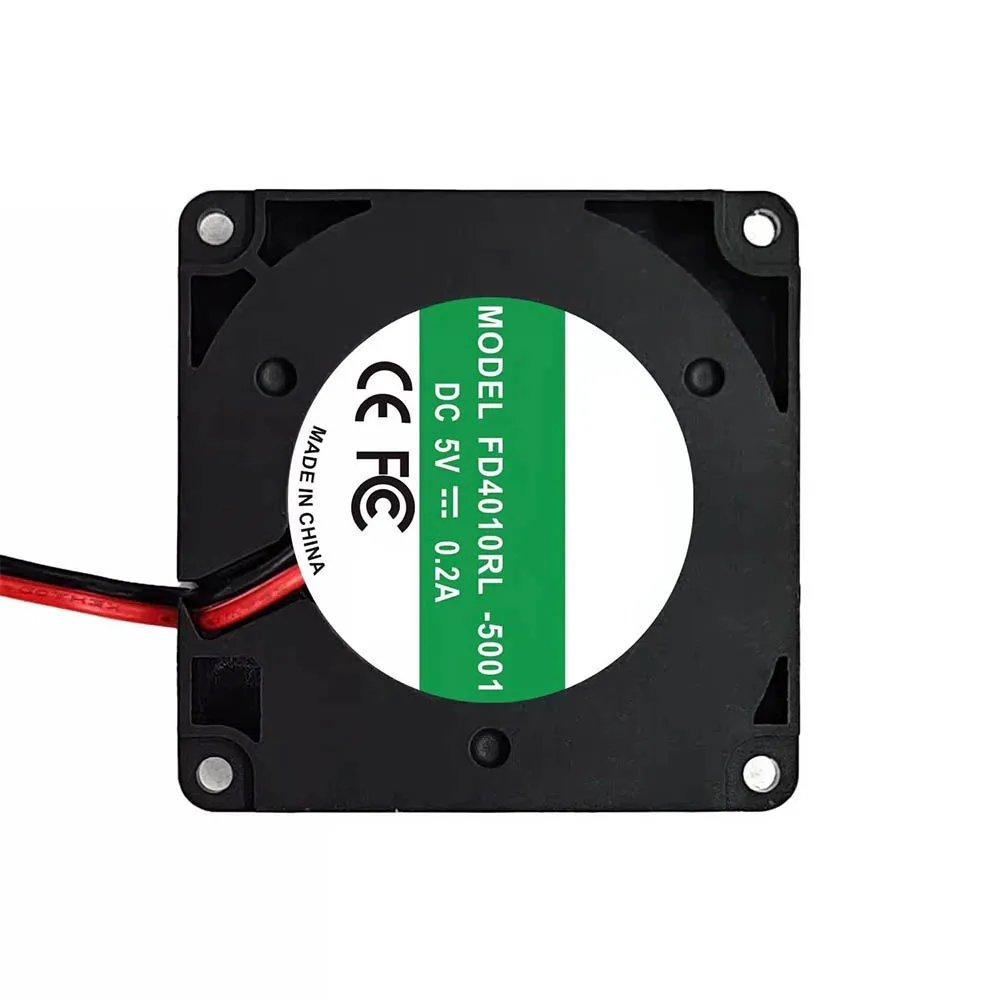 C=For Compatible LD4010MB1 DC5V 0.06A 3PIN 2Lines MINI PC Fan