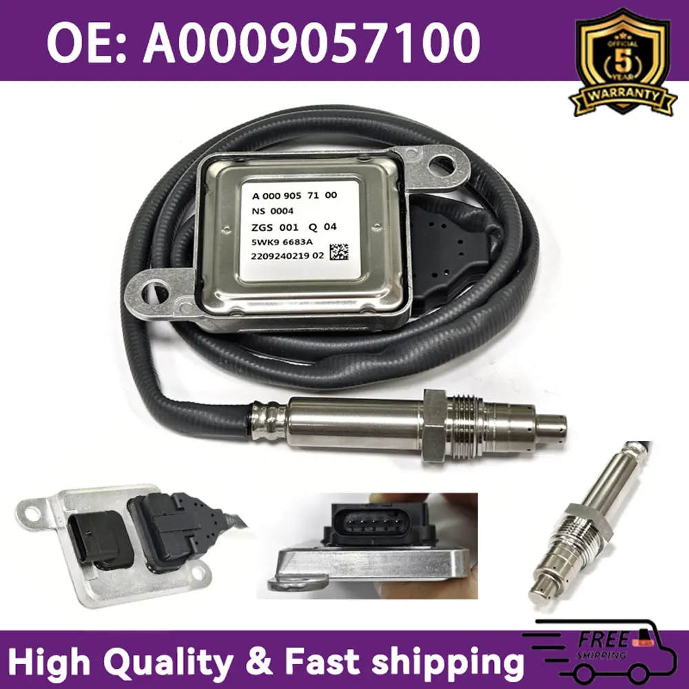 A0009057100 New Nitrogen Oxide NOx Sensor 5WK96683A For Mercedes Benz X164 X166 W164 W166 X166 2006-2016 5WK9 6683A