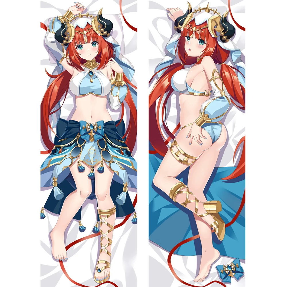 

Genshin Impact Nilou Dakimakura 2WAY Hing Body Case Anime Otaku Pillow Cushion Cover Xmas Gifts