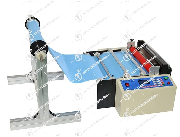 High-efficiency Industrial Desktop Cutter for PVC PU Vinyl Aluminum Foil Plastic Paper Automatic Roll Motor