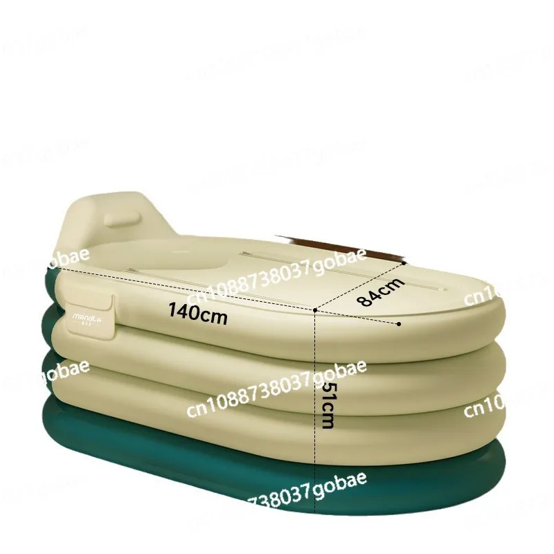

Household inflatable bathtub, bath, thickened bathtub, portable storage