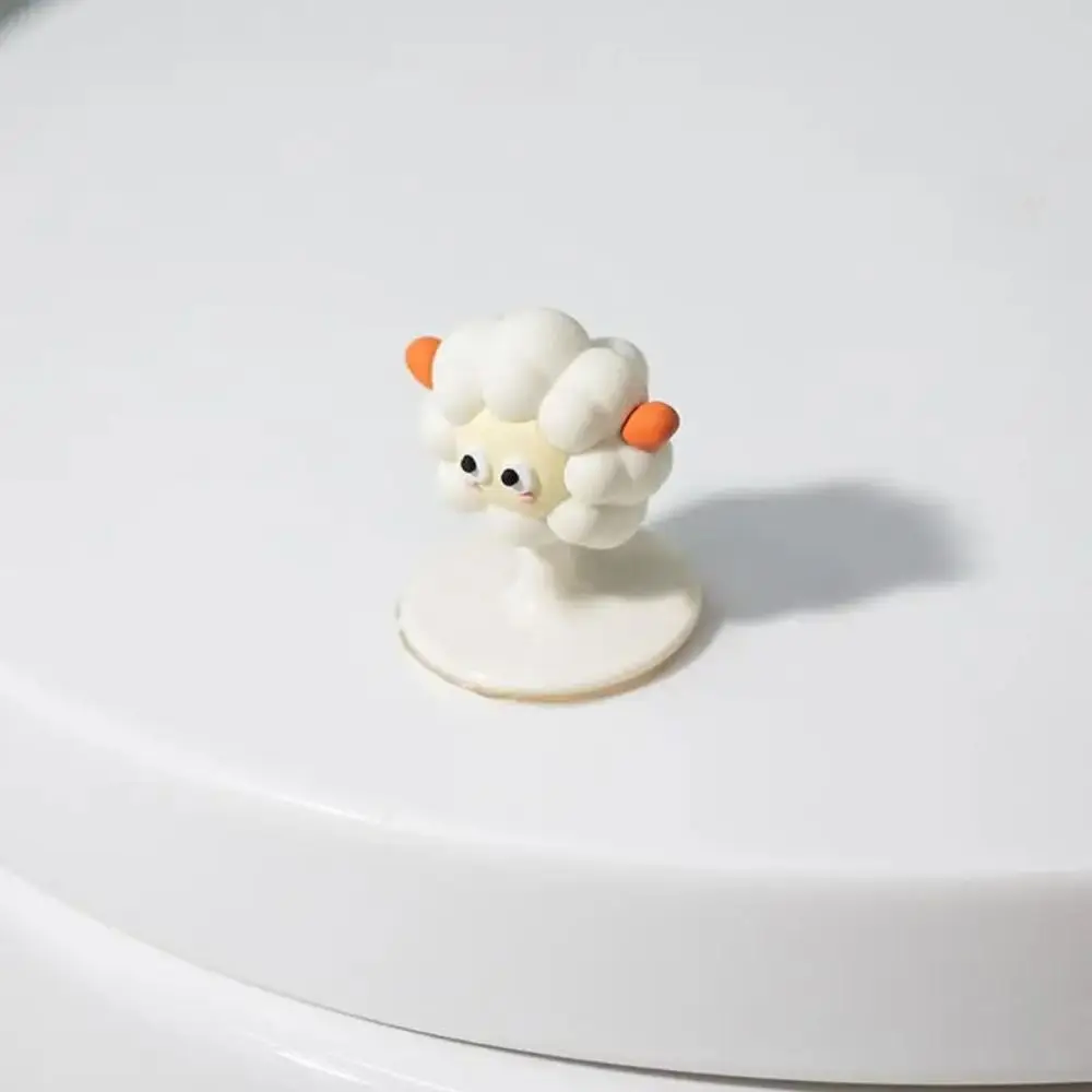 Cartoon Sheep/Dog Shaped Toilet Lid Lifter Multifunctional Seat Cover Lifting Device Convenient Seat Closestool Handle Holder