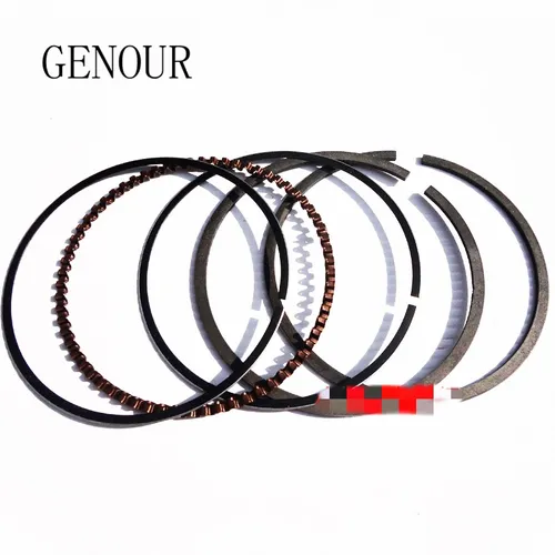 Imagen 2 del producto Kit de montaje de pistón 188F para piezas de motor generador de gasolina 190F 192F GX390 GX420 GX440 con resorte de abrazadera de pasador de anillo de pistón